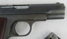 M1903 Colt .32 Cal. Semi Automatic Pistol With Original Colt Marked Magazine Clip