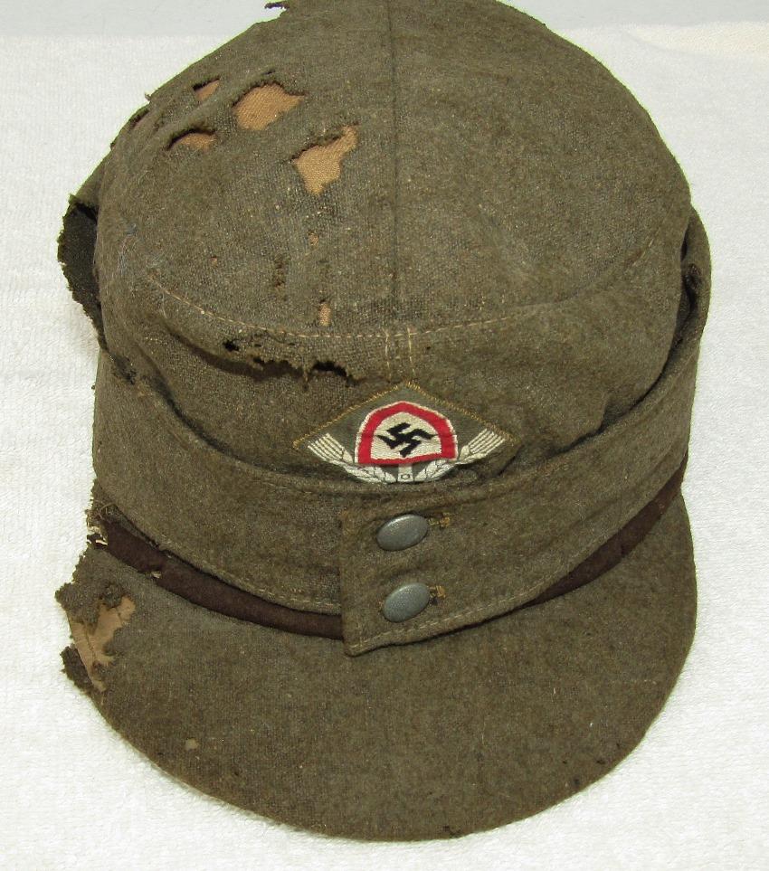 Very "Salty" RAD M43 Type Cap For Enlisted