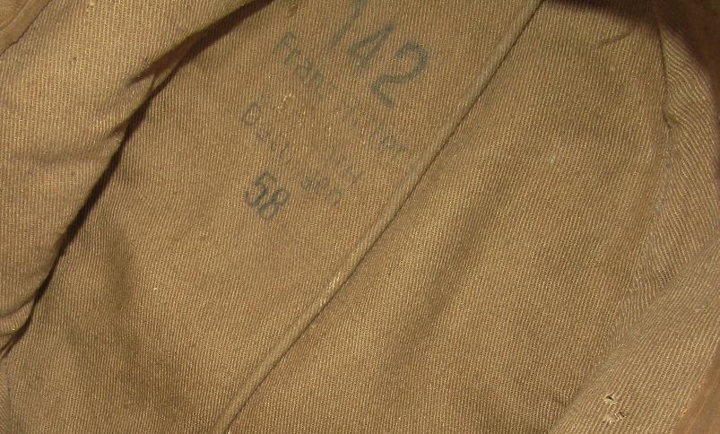 Very "Salty" RAD M43 Type Cap For Enlisted