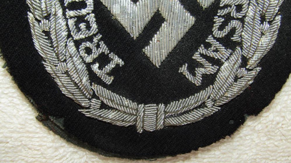 Schuma Führer SD/Sicherheitspolizei Bullion Sleeve Patch