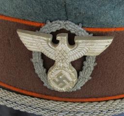 Nazi Feldgendarmerie Police Officer's Visor Cap