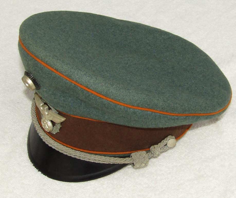 Nazi Feldgendarmerie Police Officer's Visor Cap