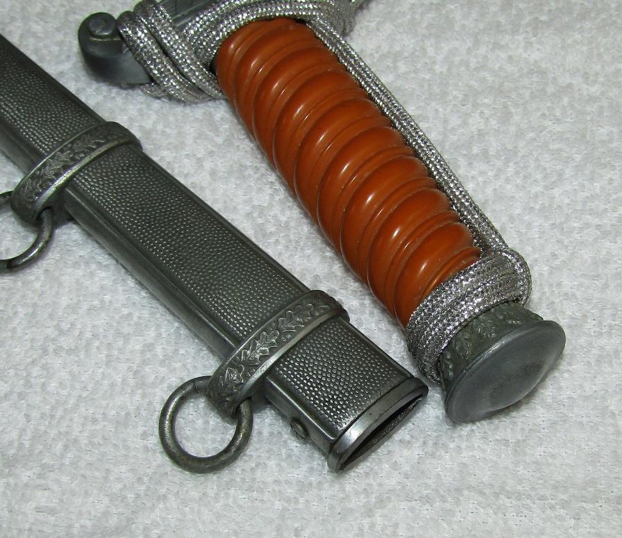 Wehrmacht Officer's Dagger With Scabbard-Portapee-WKC