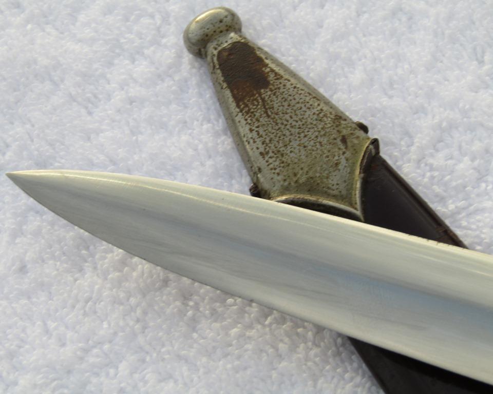 Early SA Dagger With Scabbard-F. HERDER R.S. SOLINGEN Maker