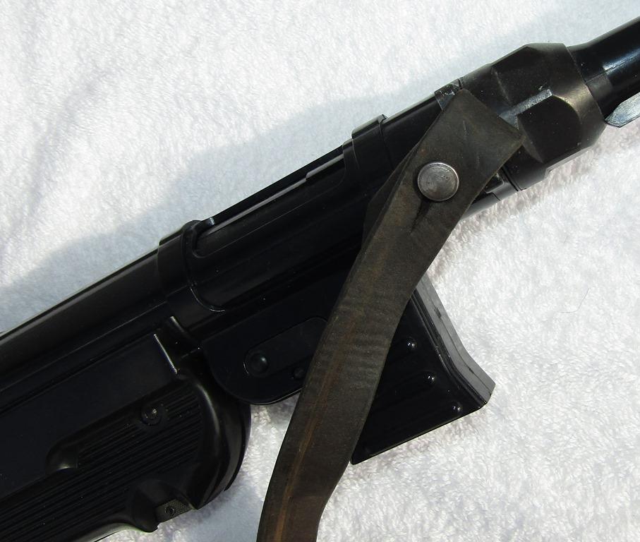 MP 40 Exact Scale Machine Gun Model By Marushin-Original WW2 Sling/1943 Dated  Magazine