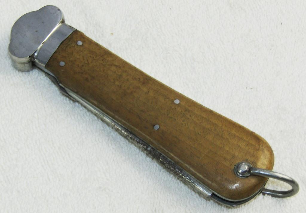 1st Model Luftwaffe Paratrooper Gravity Knife-SUPER RARE Late Version W/Carbon Steel Blade