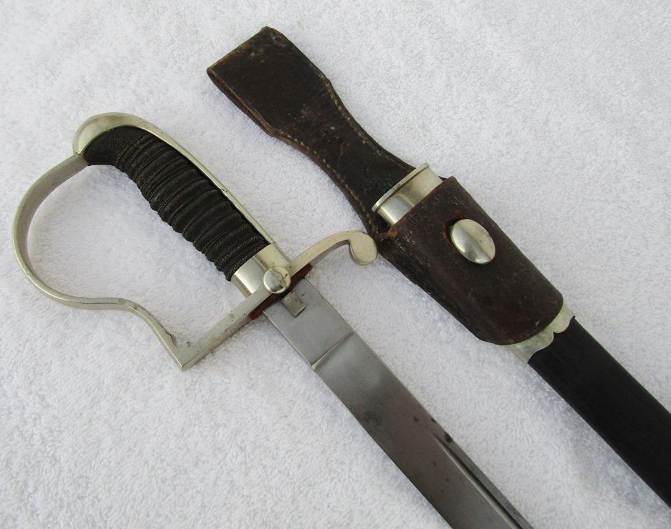 Scarce Late WW1/Weimar Period German Police Officer's Short Sword-J.A. HENCKELS