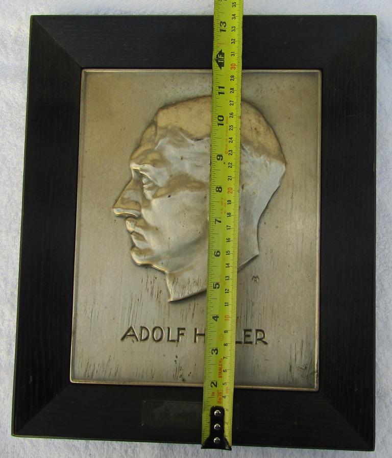 WW2 Period NSKK Adolf Hitler Award Plaque-Awarded To NSKK "MOTORSTURM 11/M 64"