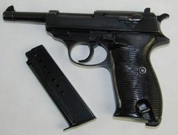 Circa 1940 HP/P38 9mm Pistol-Early Pre War Production-E/N Proof-Serial Number On Clip