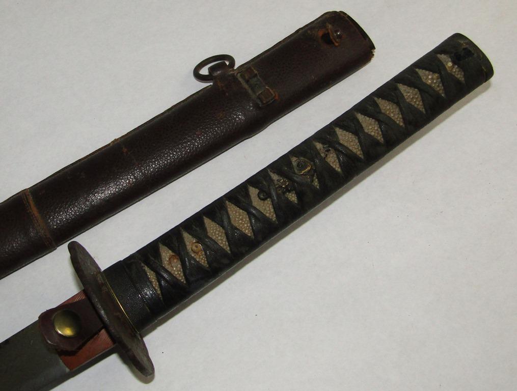 Edo Period Katana, Circa 1600-1800's, in Samurai Style Mounts.