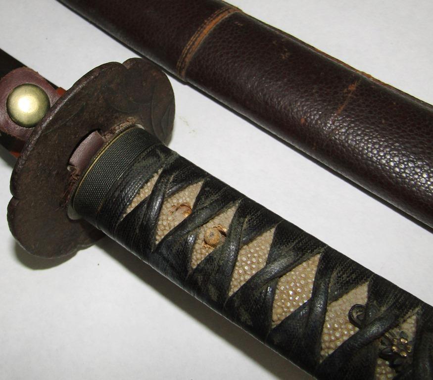 Edo Period Katana, Circa 1600-1800's, in Samurai Style Mounts.