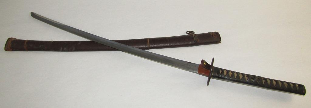 Edo Period Katana, Circa 1600-1800's, in Samurai Style Mounts.