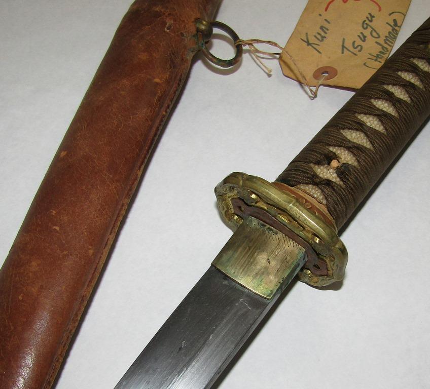 WWII Period Japanese Army Officer's Type 98 Shin Gunto Samurai Sword-Signed Tang.