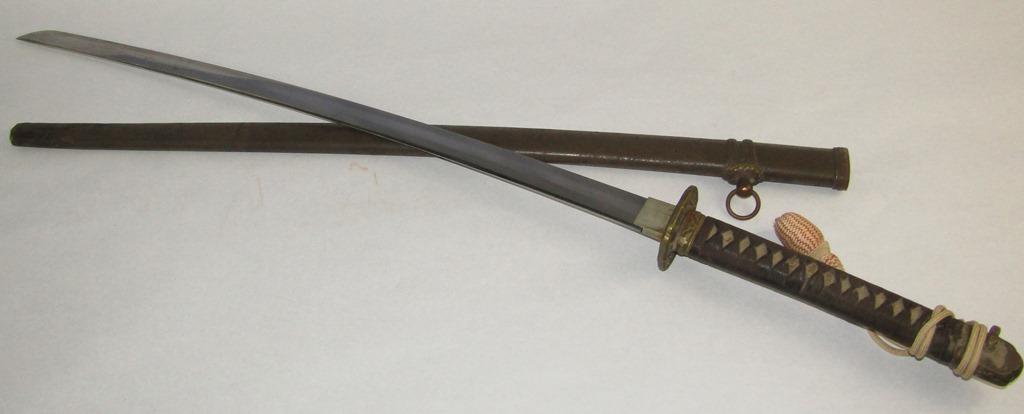 WW11 Era Japanese Army Officer's Type 98 Shin Gunto Sword-Signed Tang.