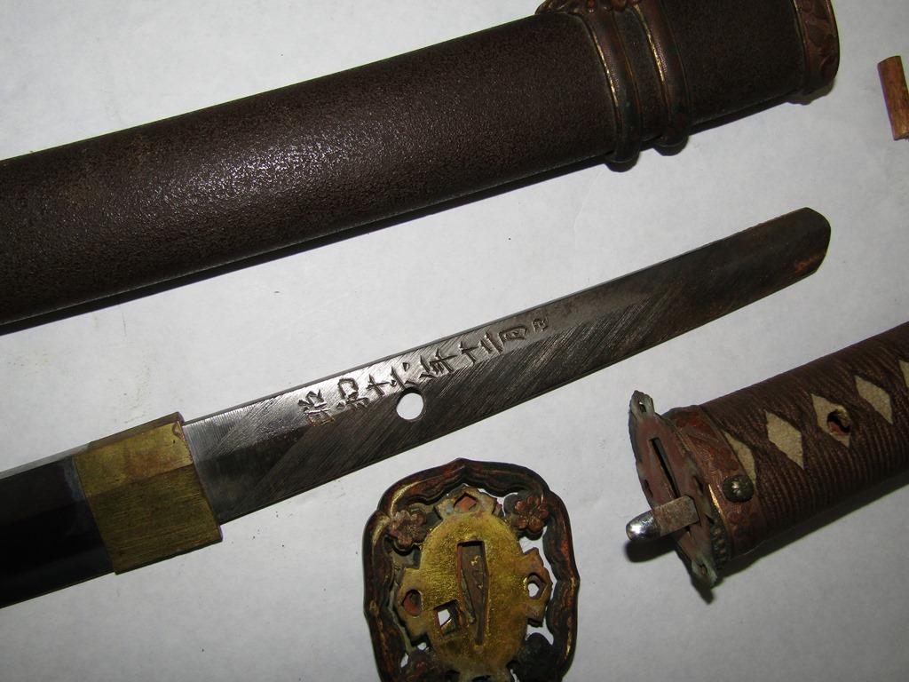 WW2 Era Japanese Army Officer's Type 98 Shin Gunto Samurai Sword-Signed Tang.