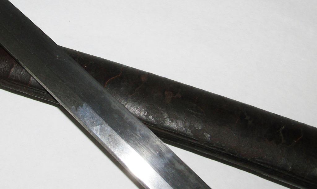 Russo-Japanese War Period Kyu Gunto Sword W/Signed Tang-1500’s/Earlier Blade.