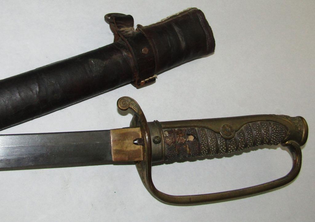 Russo-Japanese War Period Kyu Gunto Sword W/Signed Tang-1500’s/Earlier Blade.