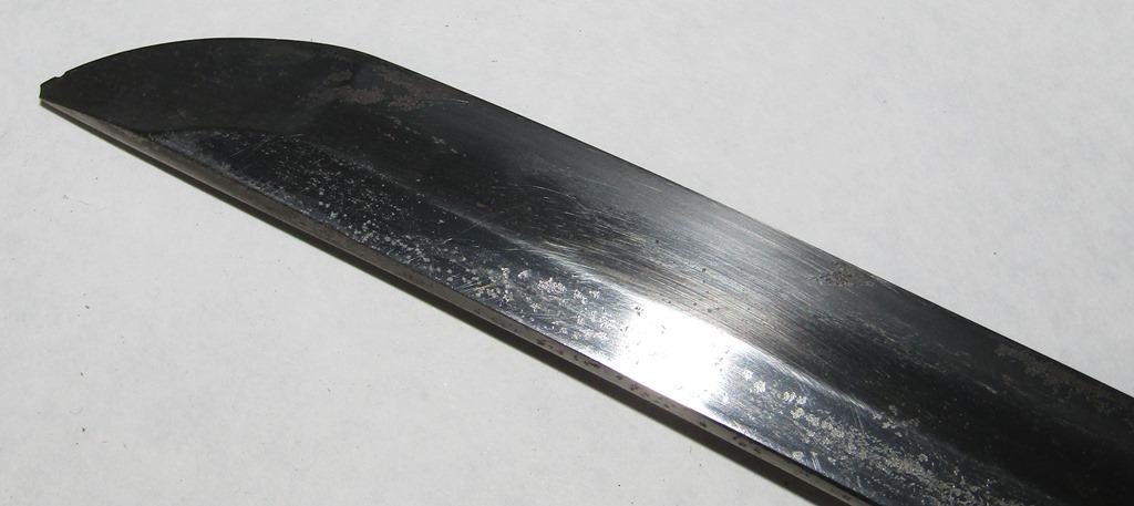 1600’s Signed Tang Blade In WW2 Era Japanese Army Officer's Type 98 Shin Gunto Sword Mounts.