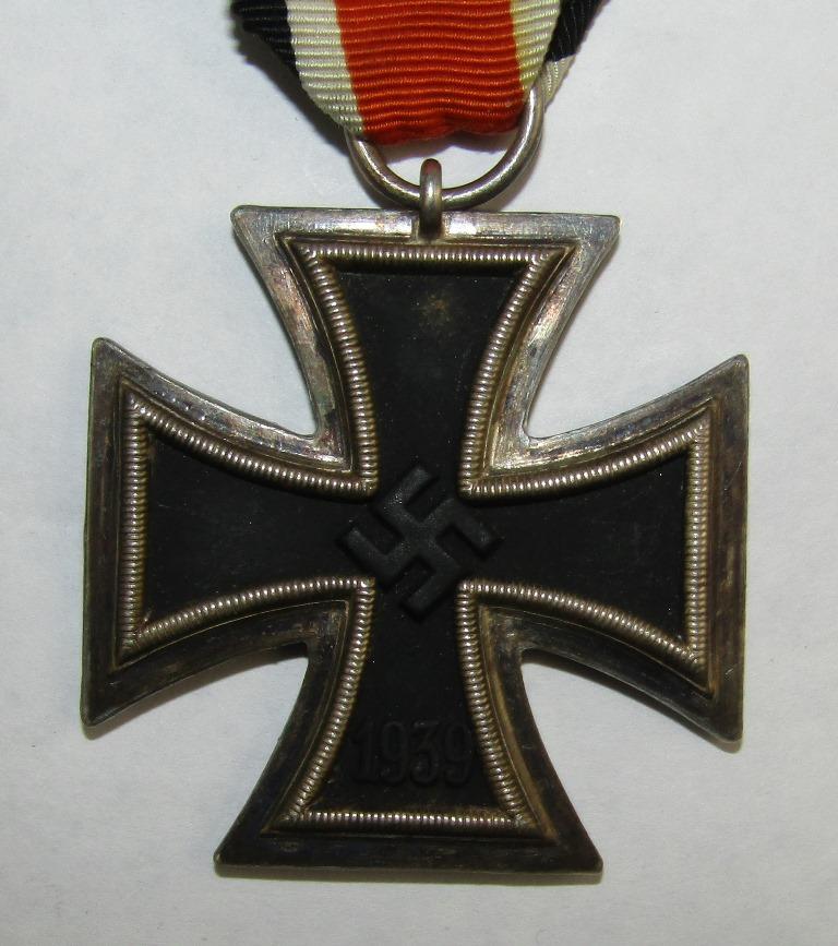 WW2 Iron Cross 2nd Class With Named/Dated Award Document-Luftwaffe Bomber Crewmember