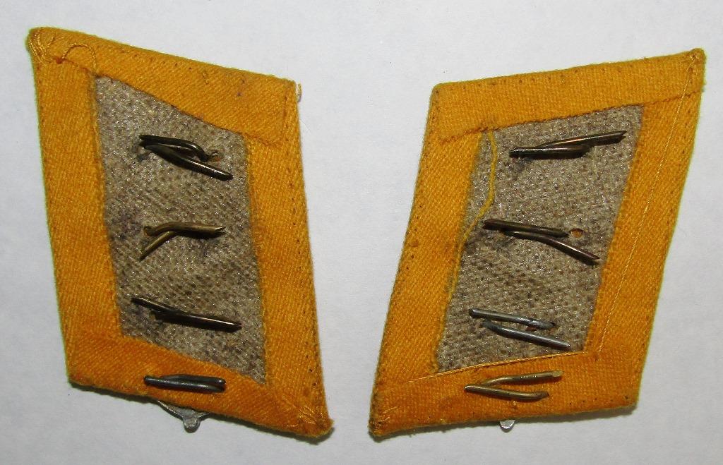 5pcs-Luftwaffe Oberfeldwebel Collar Tabs/Shoulder Boards/Cloth Paratrooper Badge