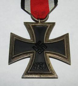 Iron Cross 2nd Class With Named/Dated Award Document