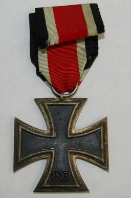 Iron Cross 2nd Class With Award Document Dated/Named To Flak Unteroffizier