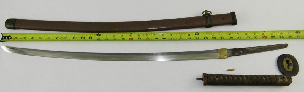 WW2 Period Japanese Army Officer's Shin Gunto Sword -Signed Tang