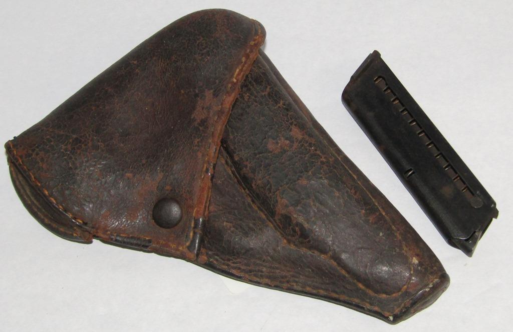 Scarce Type 94 Nambu Pistol Holster With Magazine