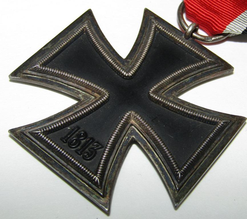 WW2 Iron Cross 2nd Class With Ribbon-"86 or 98" Maker