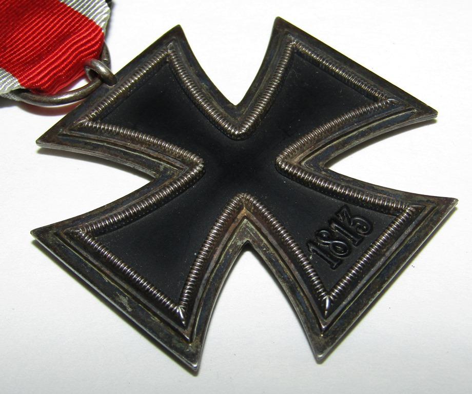 WW2 Iron Cross 2nd Class With Ribbon-"86 or 98" Maker