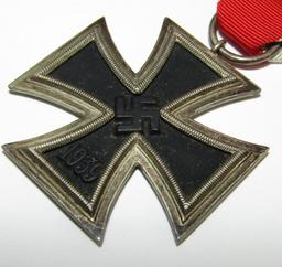 WW2 Iron Cross 2nd Class With Ribbon-"23" Maker