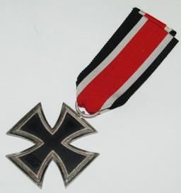 WW2 Iron Cross 2nd Class With Ribbon-"4" Maker