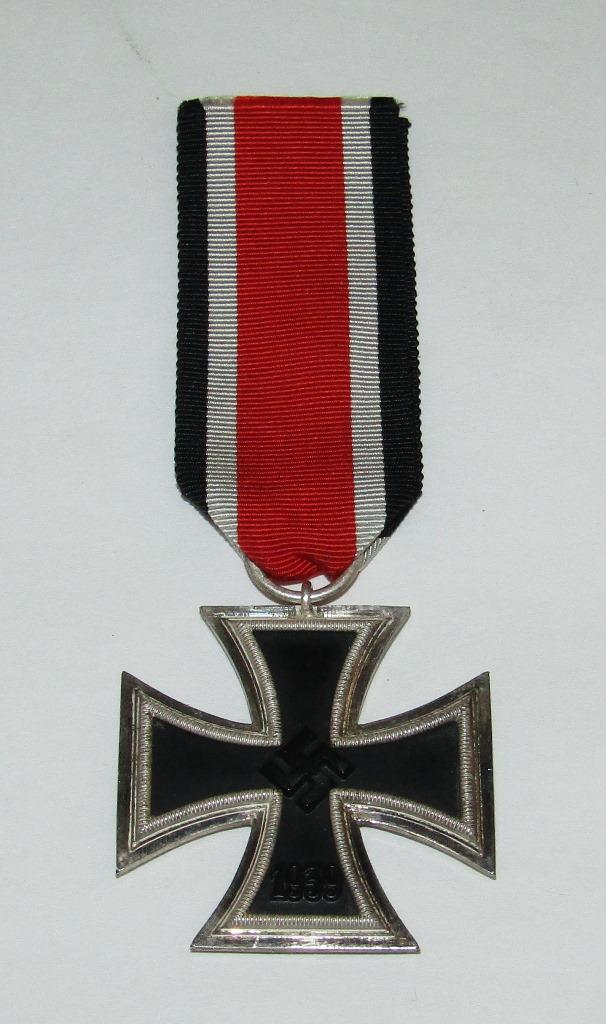 WW2 Iron Cross 2nd Class With Ribbon-"4" Maker