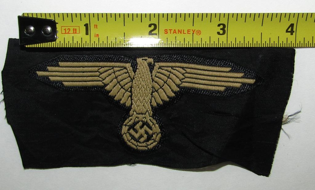Waffen SS Bevo Embroidered Tropical Sleeve Eagle
