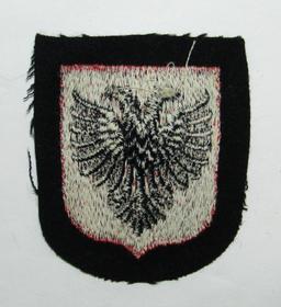 Waffen SS Albanian Volunteer Sleeve Patch