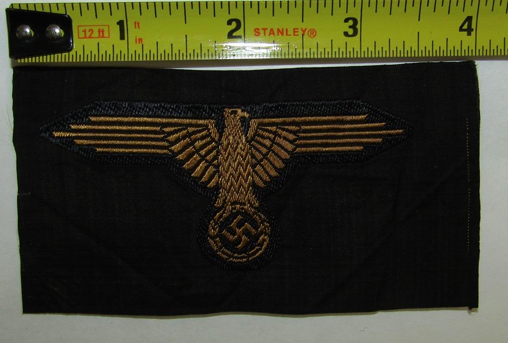 Scarce  Golden Brown Thread Waffen SS Sleeve Eagle For The Fall Camo Smock/Pullover