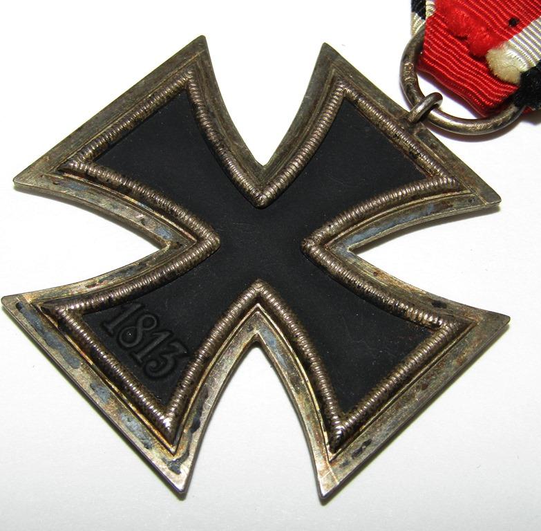 WW2 Iron Cross 2nd Class With Ribbon-"138" Maker