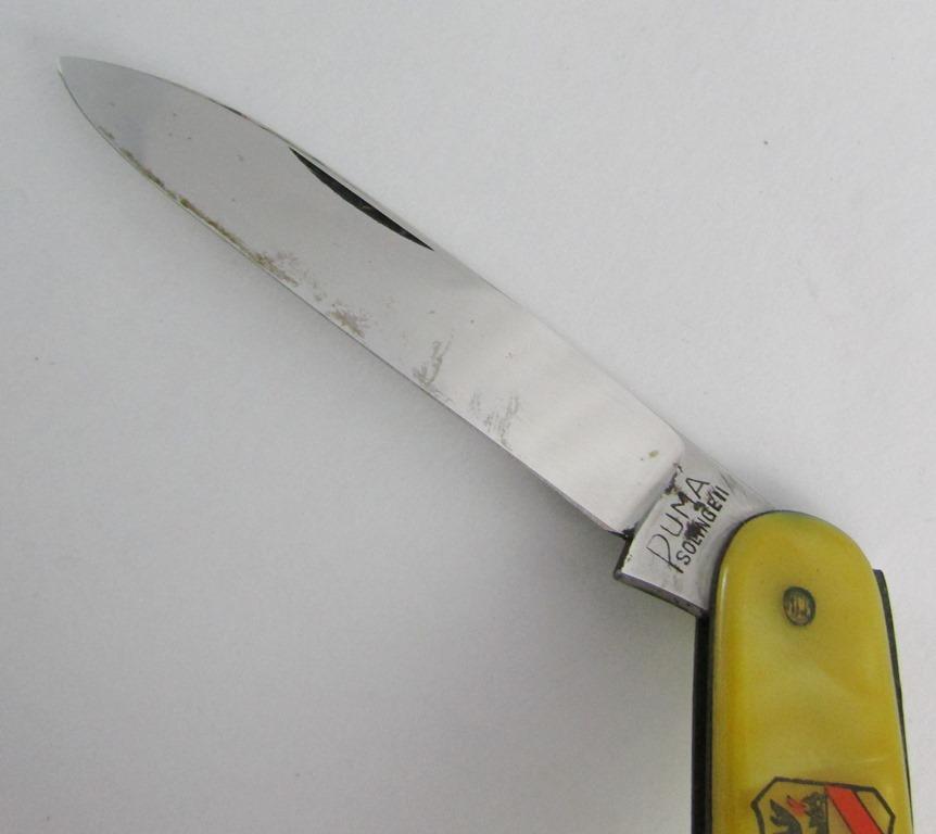 Rare Ca. 1930's Original "DIE STADT DER REICHSPARTEITAGE NURNBERG" Souvenir Pocket Knife