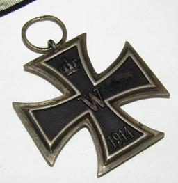 WW1 Iron Cross 2nd Class With Issue/Presentation Mailing Box-Loose Ribbon-For KIA?