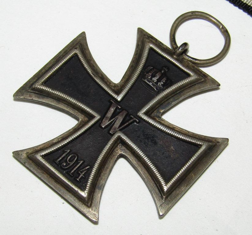 WW1 Iron Cross 2nd Class With Issue/Presentation Mailing Box-Loose Ribbon-For KIA?