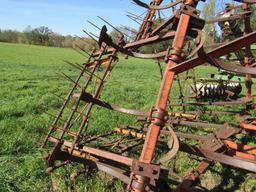 Allis Chalmers 28 Ft  Hyd  Fold Field Cultivator With Harrow