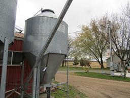 3 Ton  Bulk Feed Bin with Bottom Unload Auger