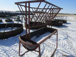 Hay & Feed Bunk for Horses