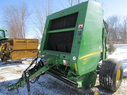 2014 John Deere Model 569 Twine Tie Mega Wide Plus Round Baler