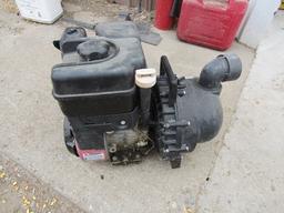 1600 Gallon Poly Tank with Valve and Briggs & Stratton 205 cc Gas Powered T