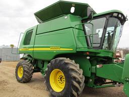 2005 John Deere Model 9560 STS Diesel Combine, Power Rear Axle, Contour Mas