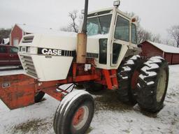 1983 Case Model 2090 Diesel Tractor, Factory Cab, Power Shift, 18.4 X 38 In