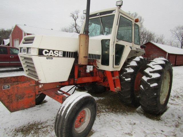 1983 Case Model 2090 Diesel Tractor, Factory Cab, Power Shift, 18.4 X 38 In