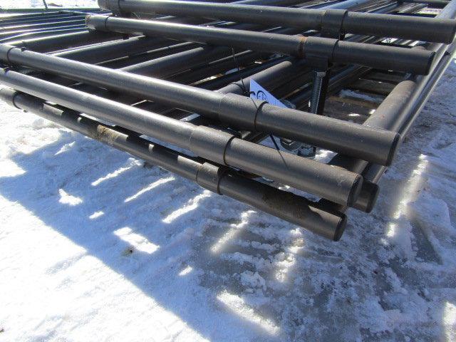 ( 4 ) Unused Powder Mountain 10 Ft. Farm Gates with Hinges, ( Your Bid X 4