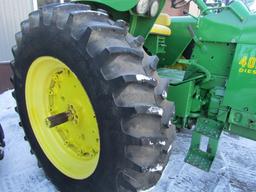 1967 John Deere Model 4020 Diesel Power Shift, JD Wide Front, JD 3 Point wi